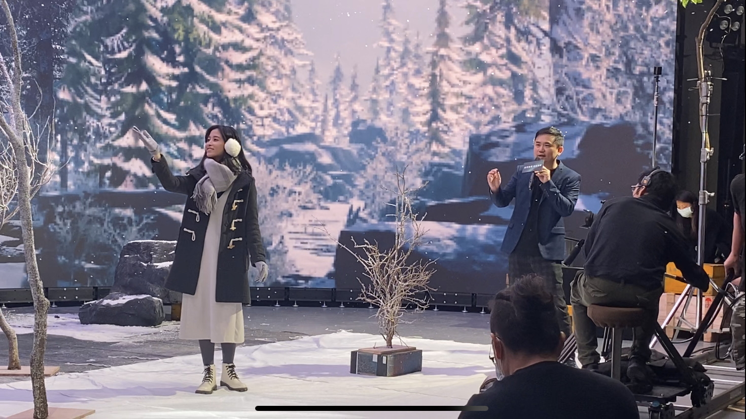 鼎博以ALED先進顯屏技術，與金馬獎視覺特效團隊「再現影像」攜手合作打造LED虛擬攝影棚，提供沉浸式表演體驗，並精簡拍攝成本與時間