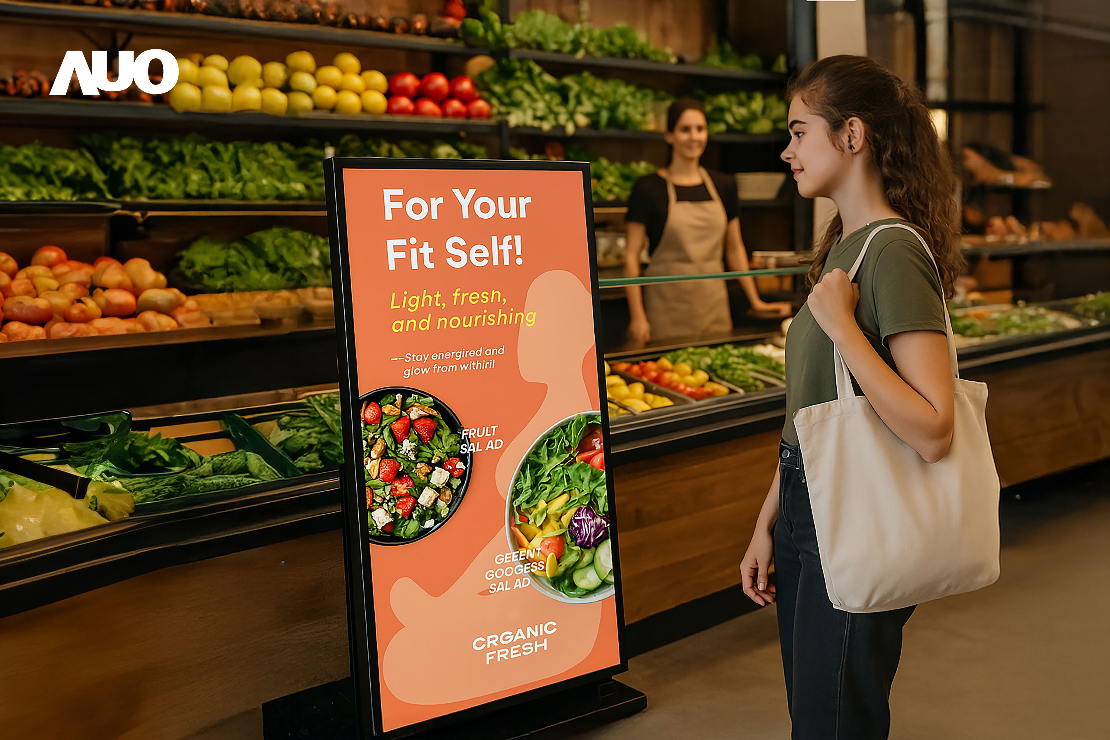 ADP’s outdoor signage, integrated with AI facial recognition technology, instantly utilizes data to identify consumer characteristics such as gender and age, displaying tailored advertisements to attract customers and drive traffic.
